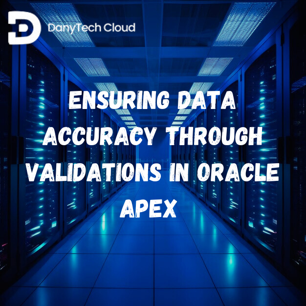 Validation Through Oracle APEX